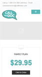 Mobile Screenshot of callthedoc.com